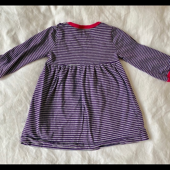Cozy Striped toddler dress - Picture 3 of 5